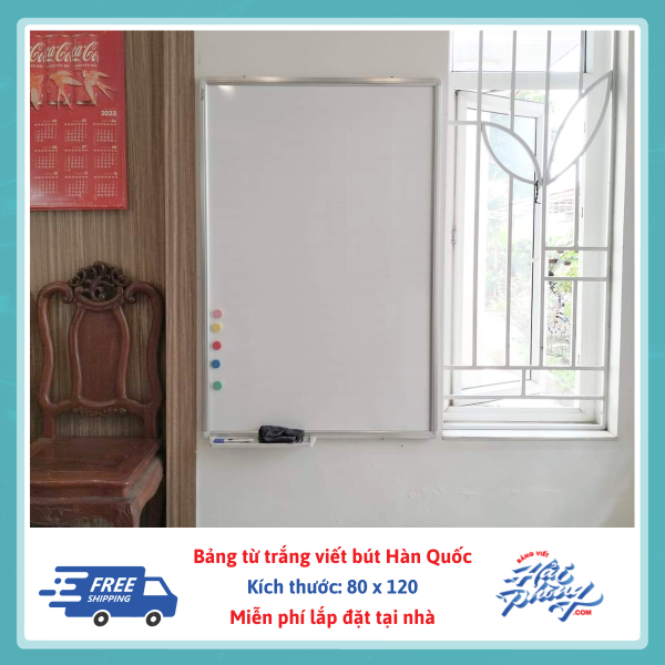 Bảng từ trắng viết bút Hàn Quốc