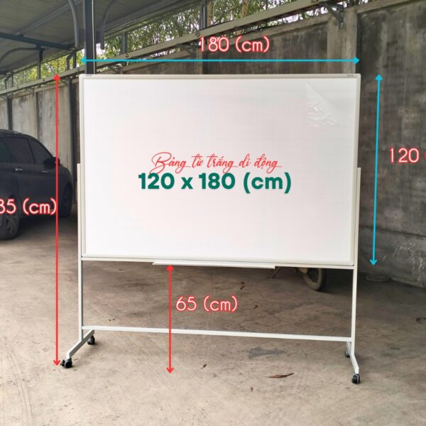 Bảng di động trắng 1.2 x 1.8m