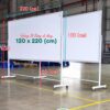Bảng di động trắng 1.2 x 2.2m