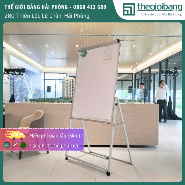 Bảng Flipchart up side down Han Quoc 90 x 120cm