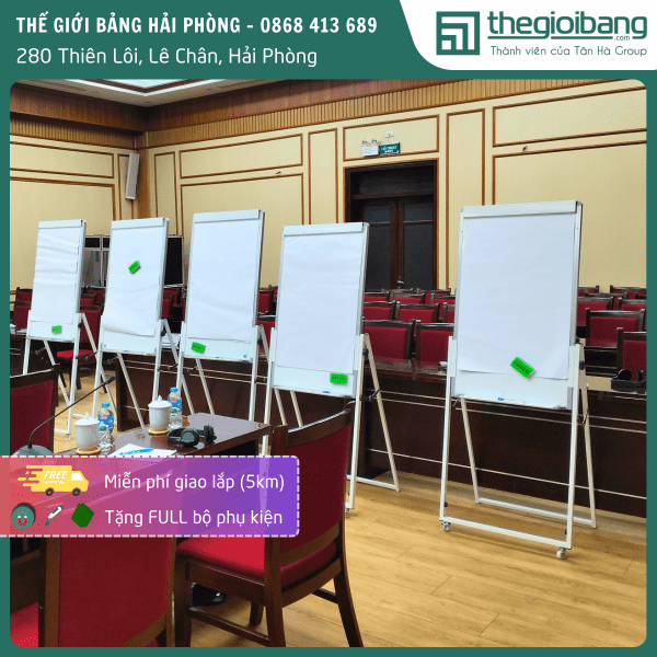 Bảng Flipchart up side down Trung Quoc 60 x 100cm