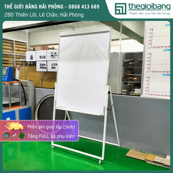 Bảng Flipchart up side down Trung Quoc 90 x 120cm