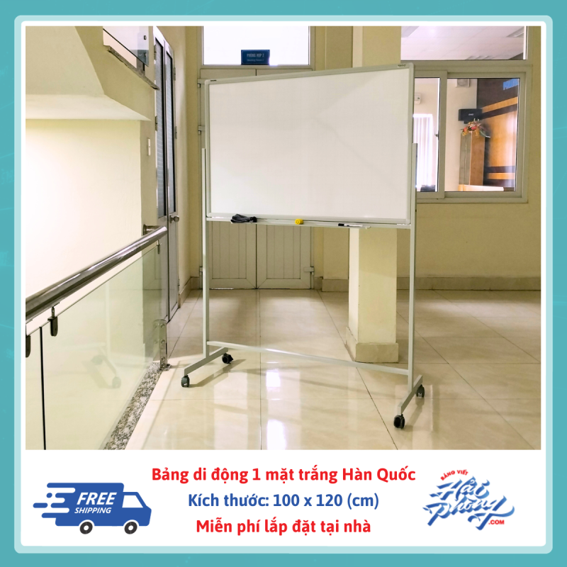 Bang di dong 1 mat trang 100 x 120cm