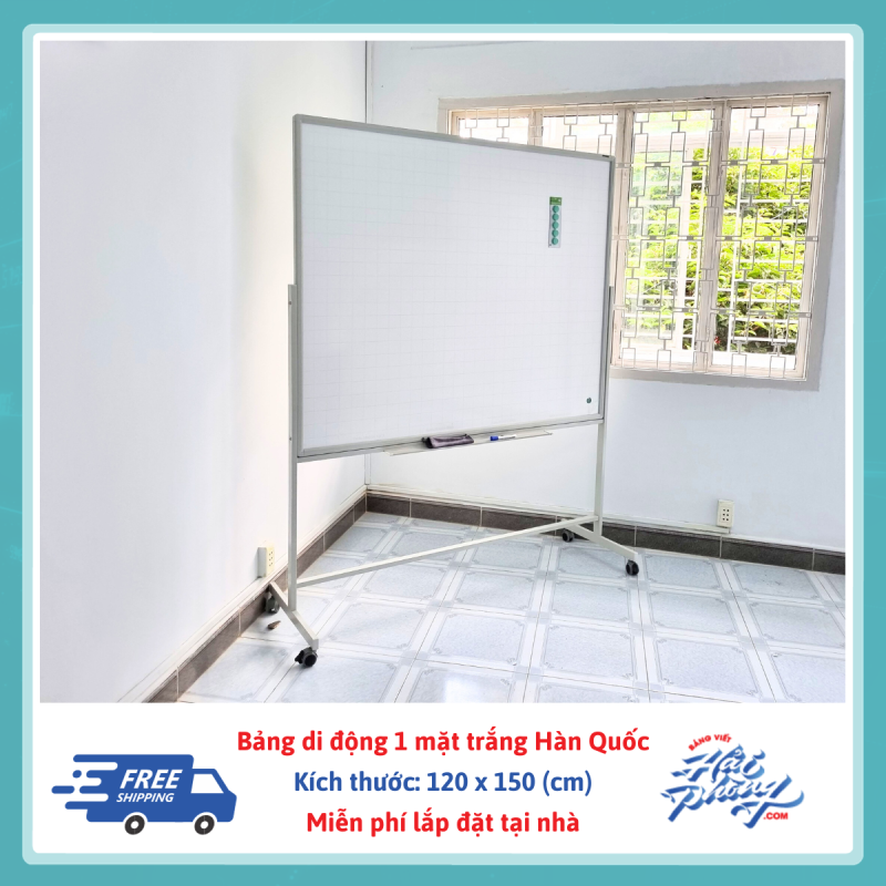 Bang di dong 1 mat trang 120 x 150cm