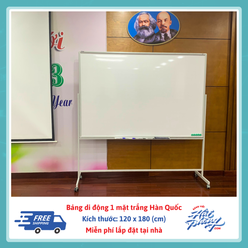 Bang di dong 1 mat trang 120 x 180cm