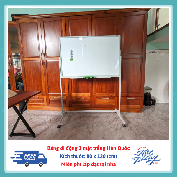 Bang di dong 1 mat trang 80 x 120cm