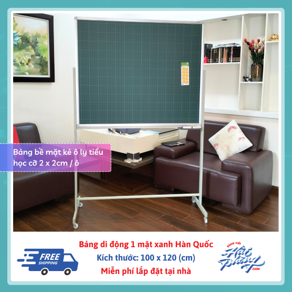 Bang di dong 1 mat xanh Han Quoc 100 x 120