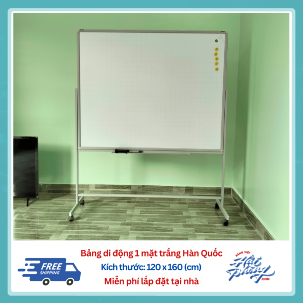 Bảng di động trắng 1.2 x 1.6m