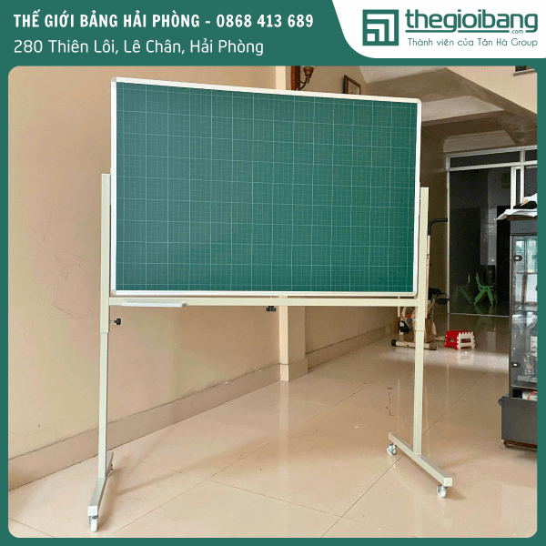 Bảng di động 2 mặt lên xuống 30cm - 80 x 120 (cm) (4)