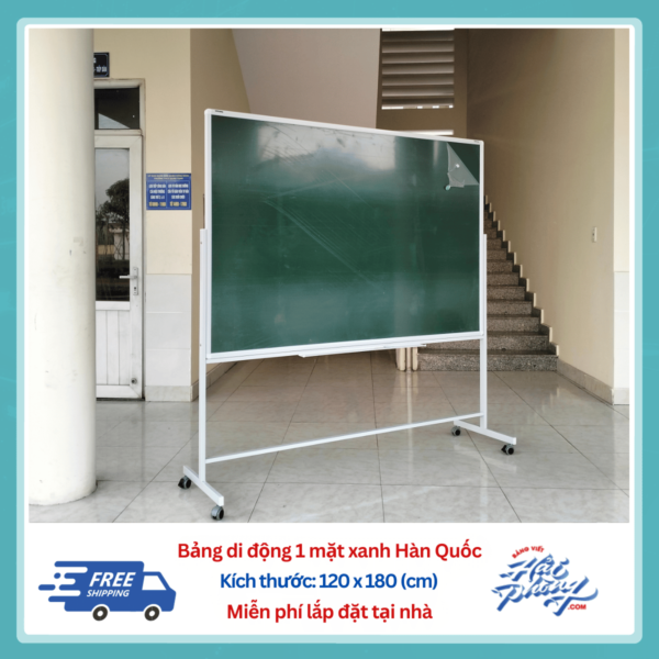Bảng di động xanh 120 x 180 (cm)