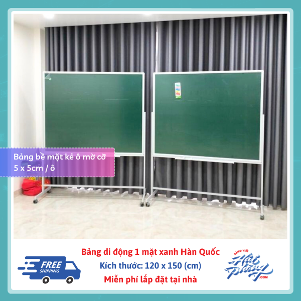 Bang di dong xanh Han Quoc 120 x 150