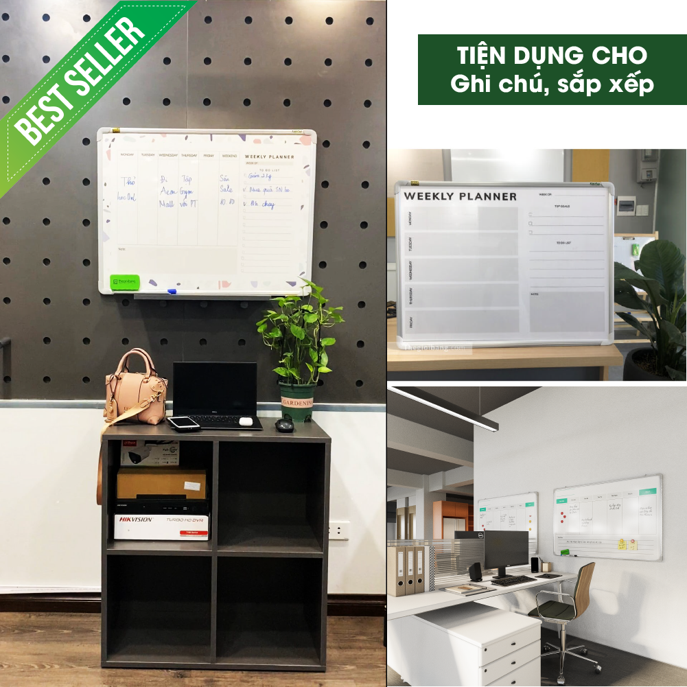 Bảng kế hoạch tuần thực tế sử dụng