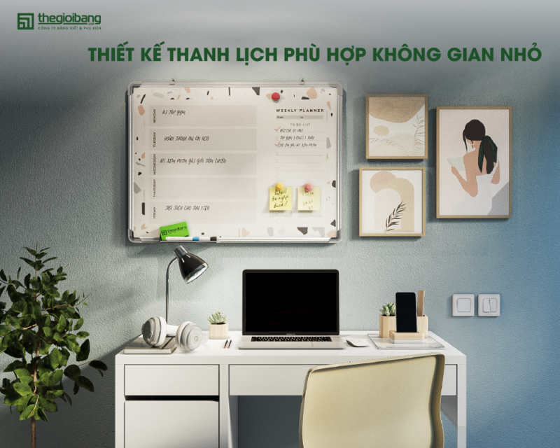 Bảng kế hoạch tuần với thiết kế thanh lịch