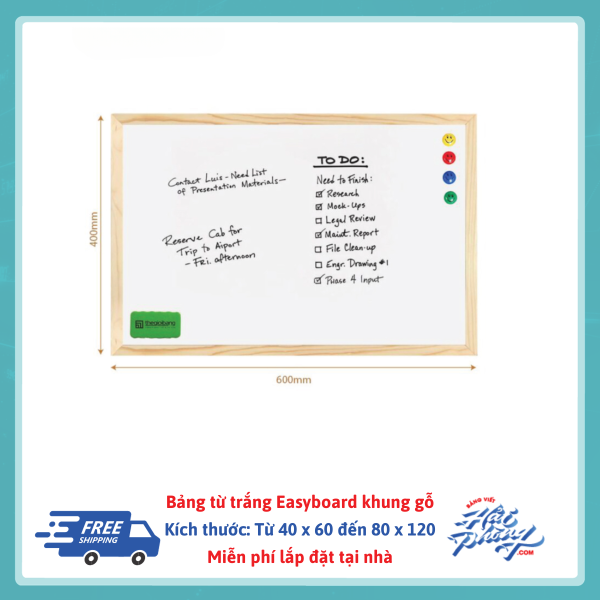 Bang tu trang Easyboard khung go