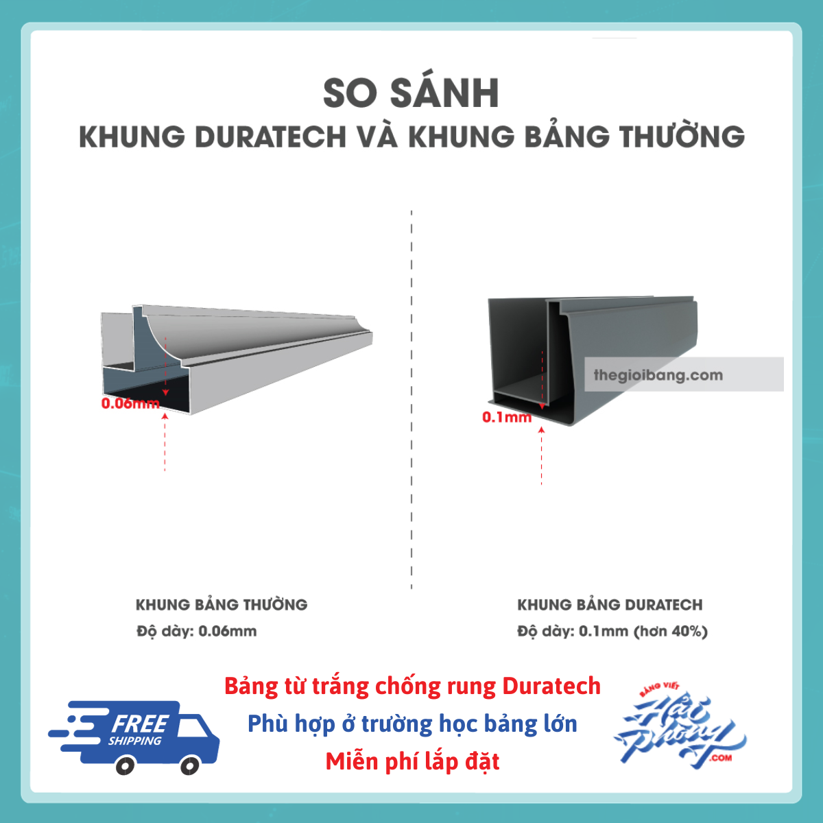 Bang tu trang chong rung Duratech 4 Bang tu trang chong rung Duratech 4