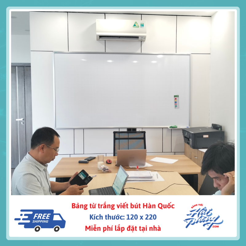 Bảng từ trắng 120x200 (cm)