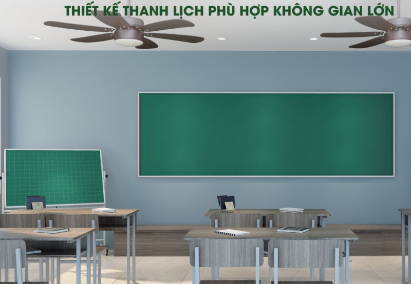 Bảng từ xanh Hàn Quốc với thiết kế thanh lịch