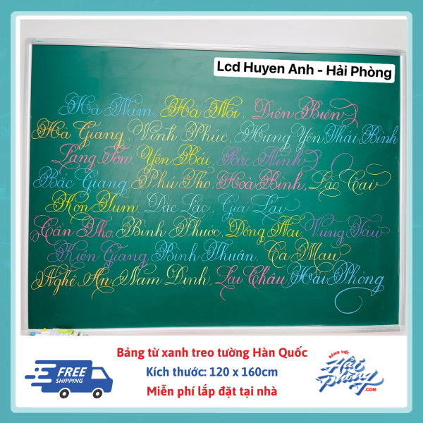 Bang tu xanh treo tuong Han quoc 120 x 160 3