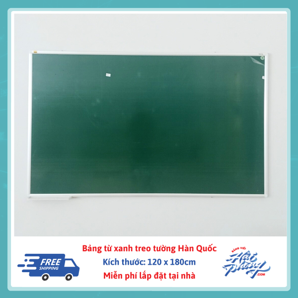 Bang tu xanh treo tuong Han quoc 120 x 180 3