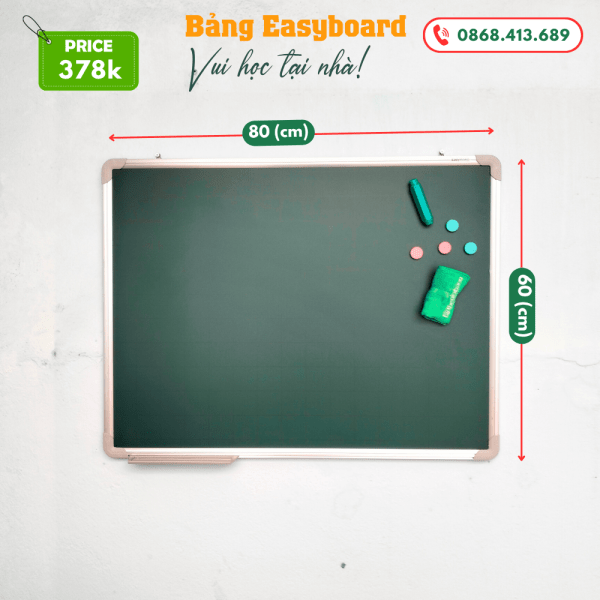 Bang tu xanh Easyboard 60 x 80 (cm)