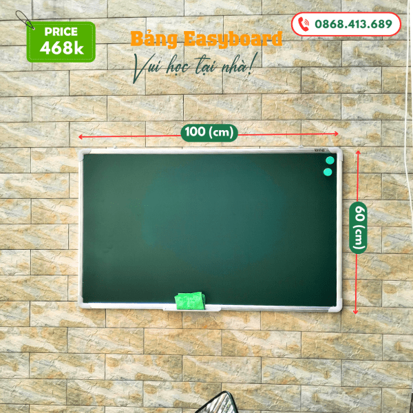 Bang tu xanh Easyboard 60 x 100 (cm)