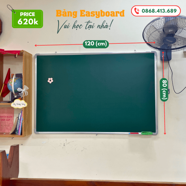 Bang tu xanh Easyboard 80 x 100 (cm) (2)