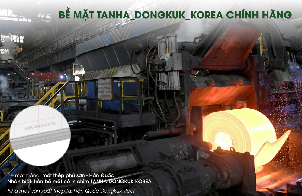 Nhà máy sản xuất thép DongKuk tại Hàn Quốc