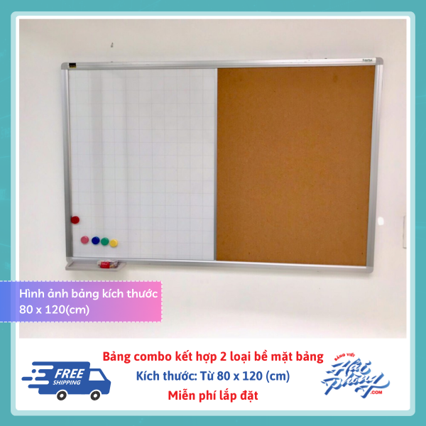 Bang combo ket hop ghim lie - tu trang khung nhom