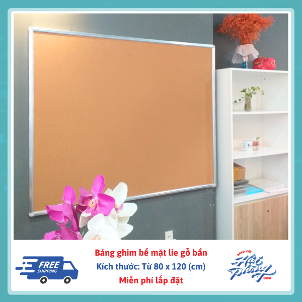 Bang ghim treo tuong lie go ban khung nhom