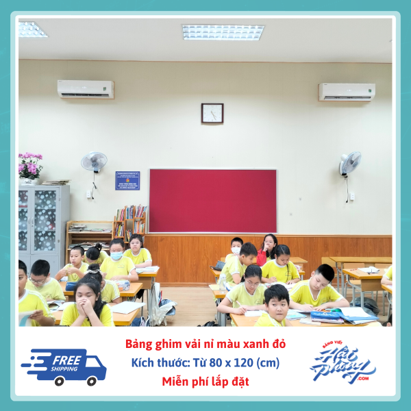 Bang ghim treo tuong mau do khung nhom (4)