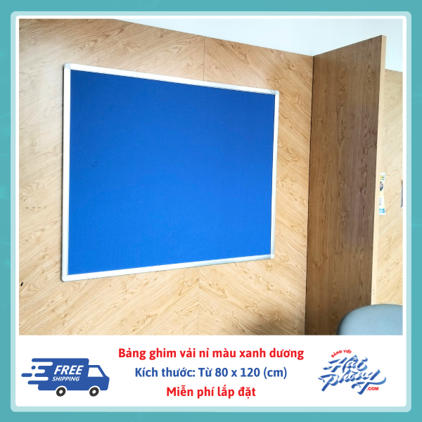Bang ghim treo tuong mau xanh duong khung nhom (4)