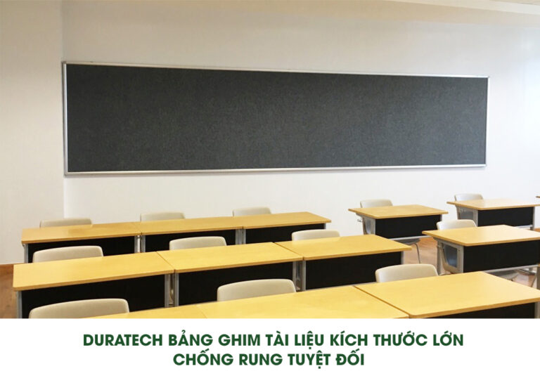 Bảng ghim vải nỉ chống rung Duratech - Phù hợp với không gian lớn