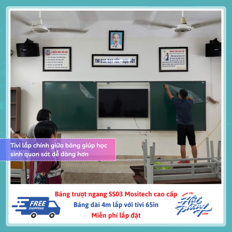 Bang truot ngang 3 tam dai 4m