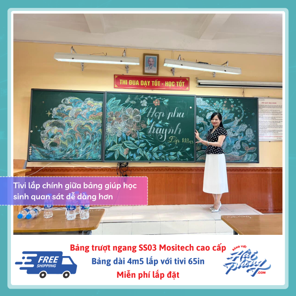 Bang truot ngang 3 tam dai 4m5