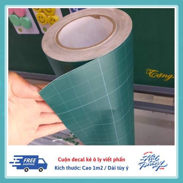 Bảng dán tường viết phấn