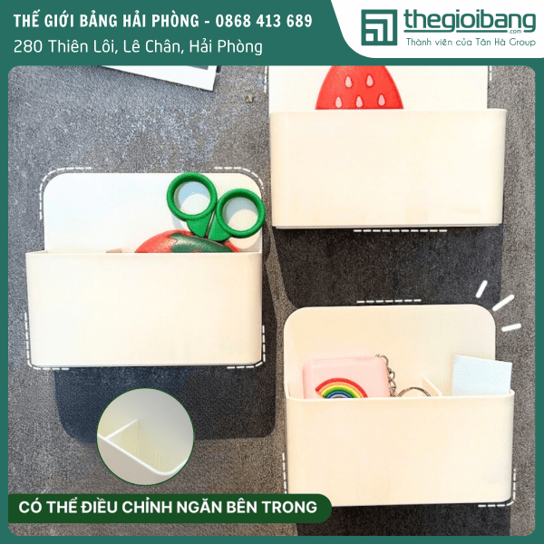 Hộp đựng bút đôi có nam châm gắn bảng (3)