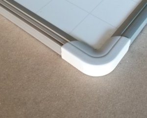 Mẫu khung nhôm F12 cho bảng nhỏ dưới 120 cm