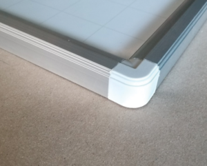 Mẫu khung nhôm F28 cho bảng lớn từ 120 cm