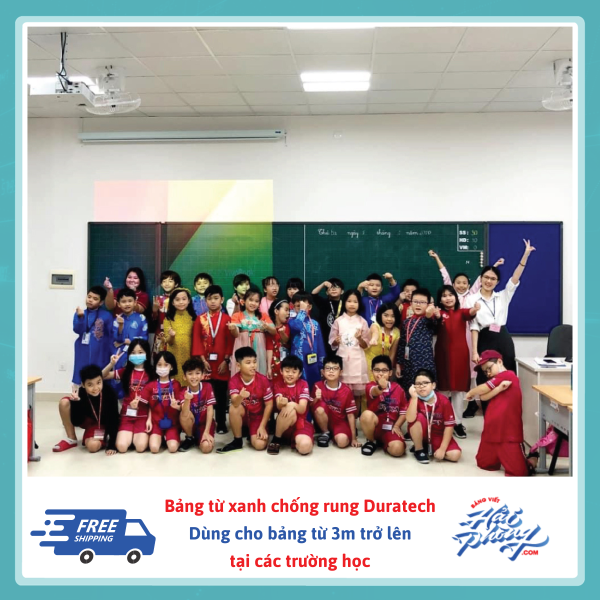 Bảng từ xanh chống rung Duratech (2)