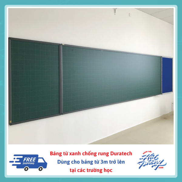 Bảng từ xanh chống rung Duratech (3)
