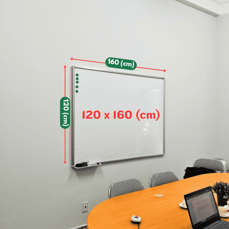 kích thước bảng trắng 120x160cm