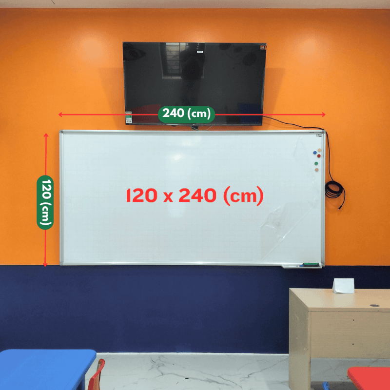 kích thước bảng trắng 120x220cm