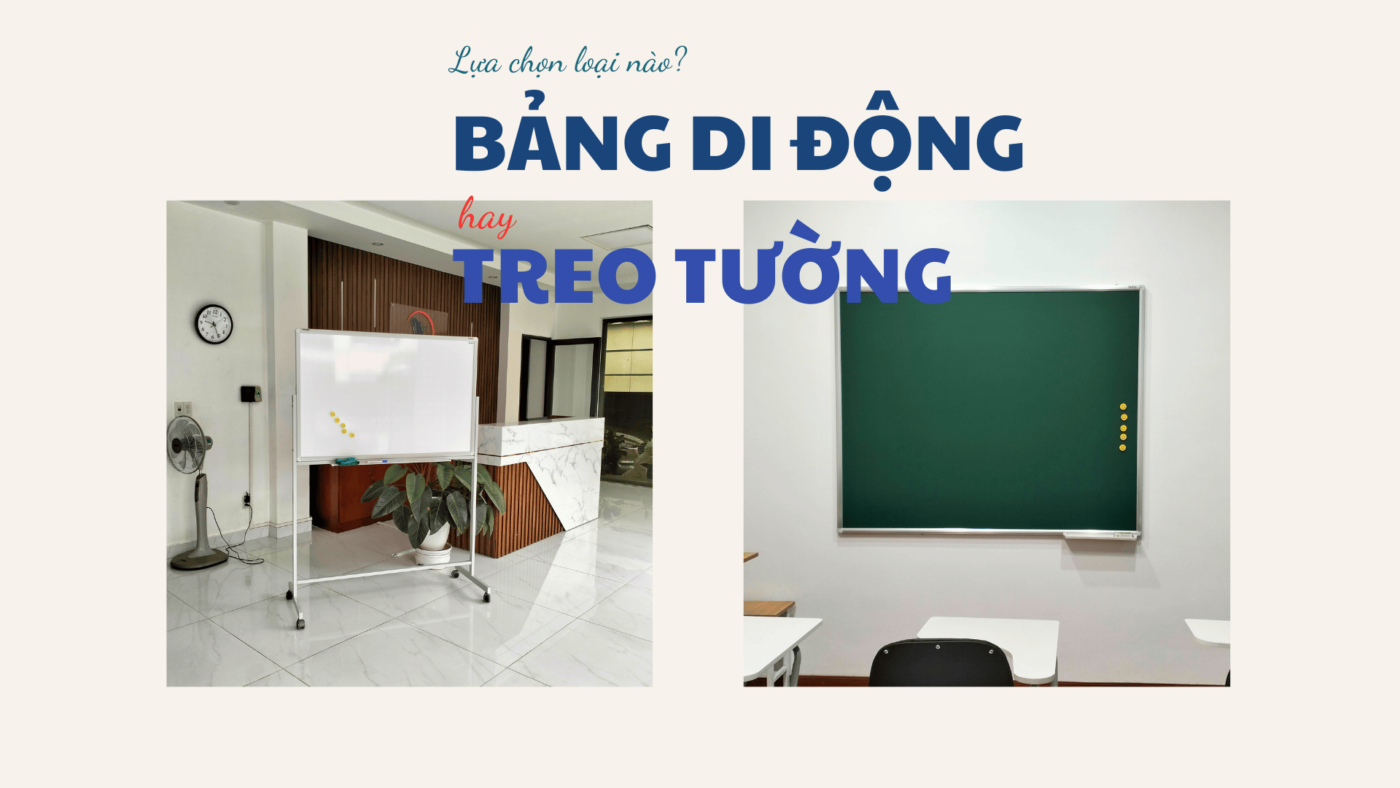 Bảng di động hay bảng treo tường