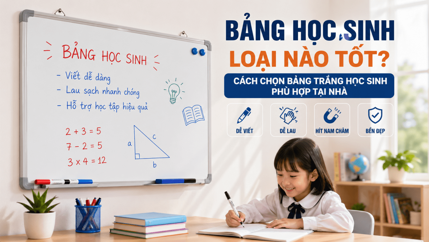 Bảng trắng học sinh