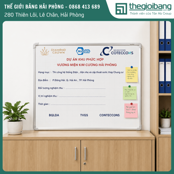 Bảng báo cáo nghiệm thu công trình (2)